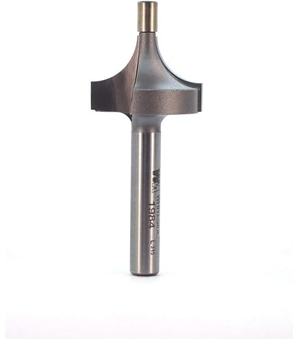 Whiteside Router Bits 1982 Round Over Bit with Small Pilot 1/4